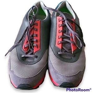 BOSS Hugo Boss Red Gray Sneakers